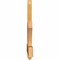 Ekena Millwork Redmond Rough Sawn Timber Gable Bracket, Western Red Cedar, 48"W x 26"H x 2"D x 4"F, 13/12 Pitch GBW048X26X0204RED00RWR - alternate 5